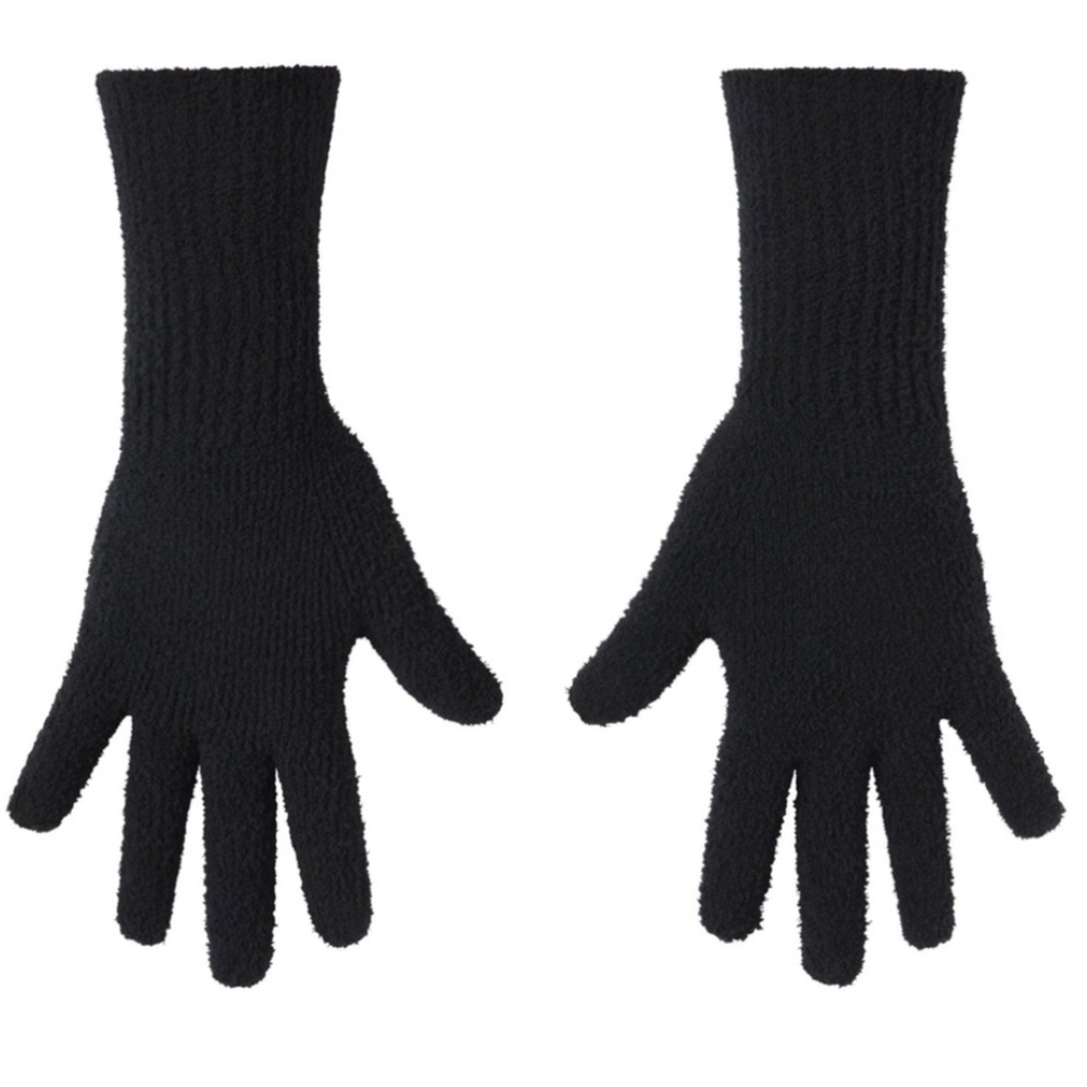 SKIMS NWT Knit Gloves in Onyx